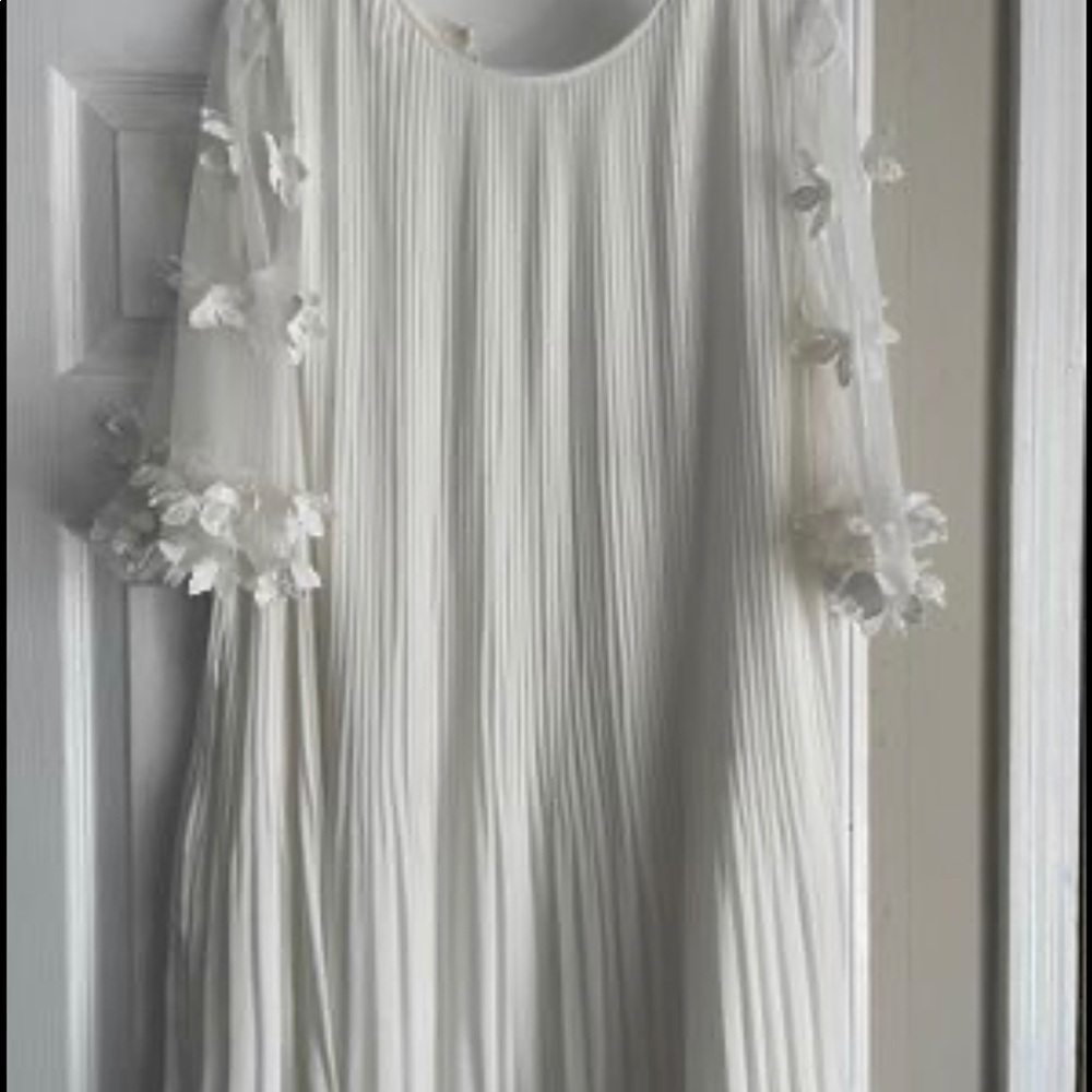 White Sheer Dress